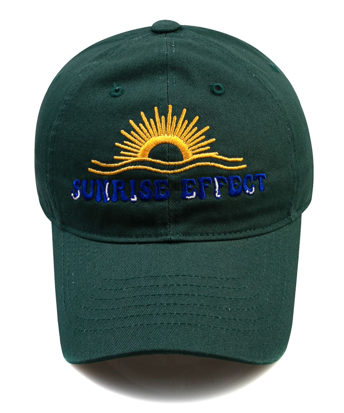 윅(WICK) SUNRISE EFFECT WASHING CAP-다크그린
