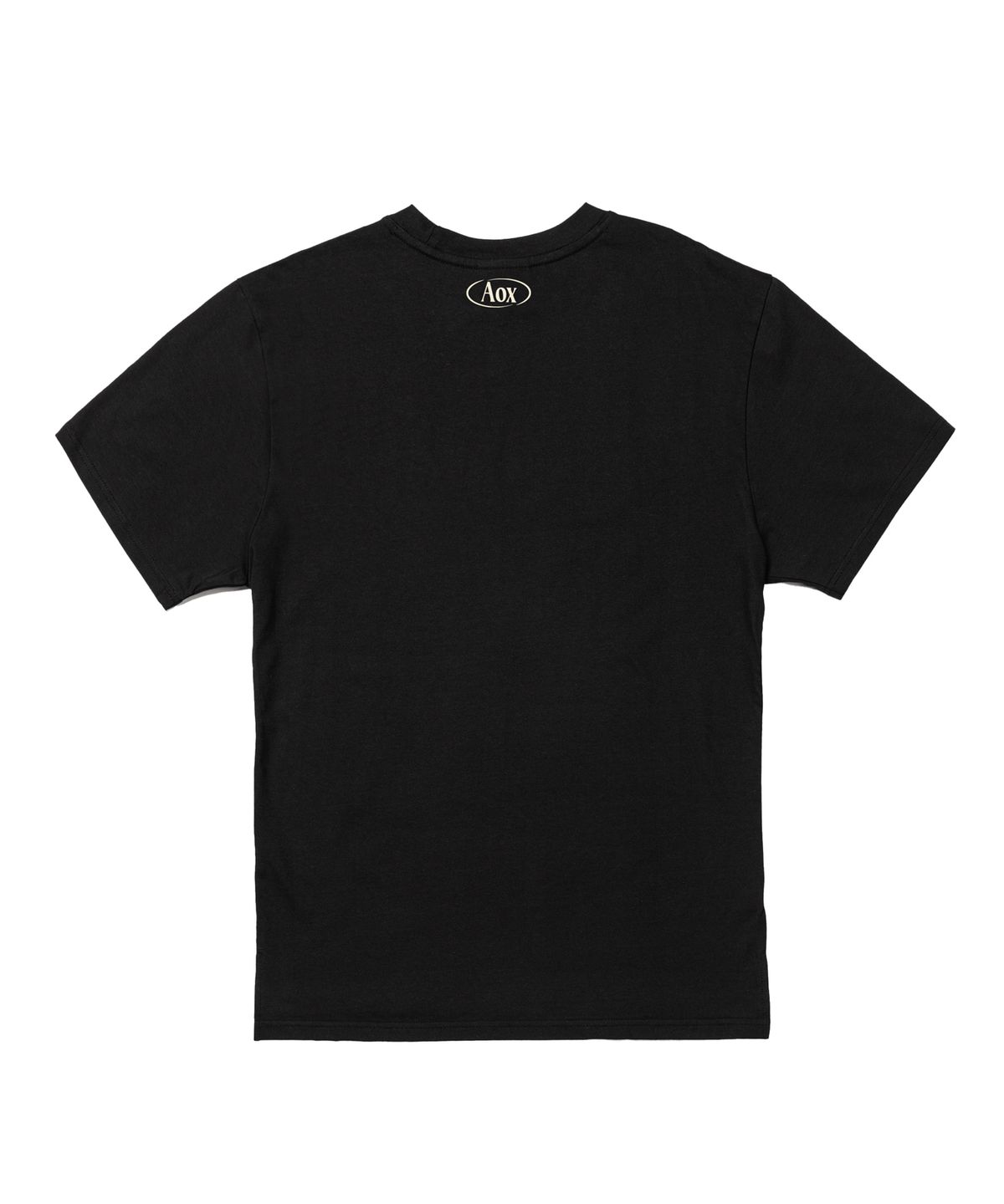 에이오엑스(AOX) Silver Apple T-shirt (Black)