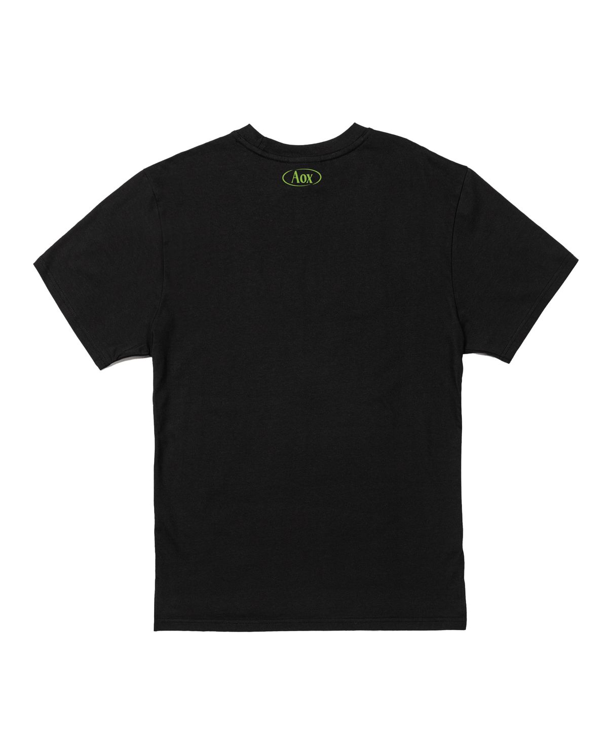 에이오엑스(AOX) White Sculpture and Apple T-shirt (Black)