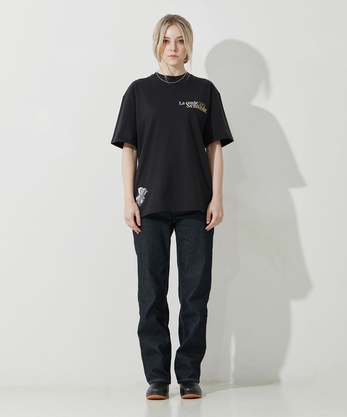 에이오엑스(AOX) Cloud Cup T-shirt (Black)
