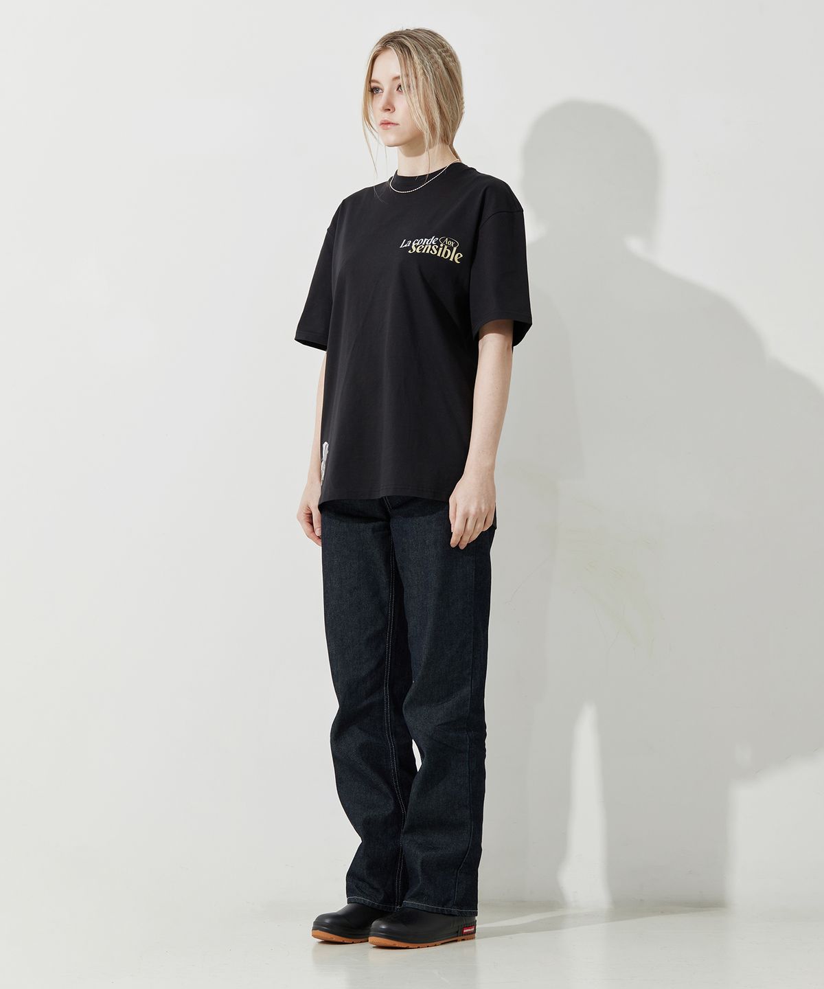 에이오엑스(AOX) Cloud Cup T-shirt (Black)