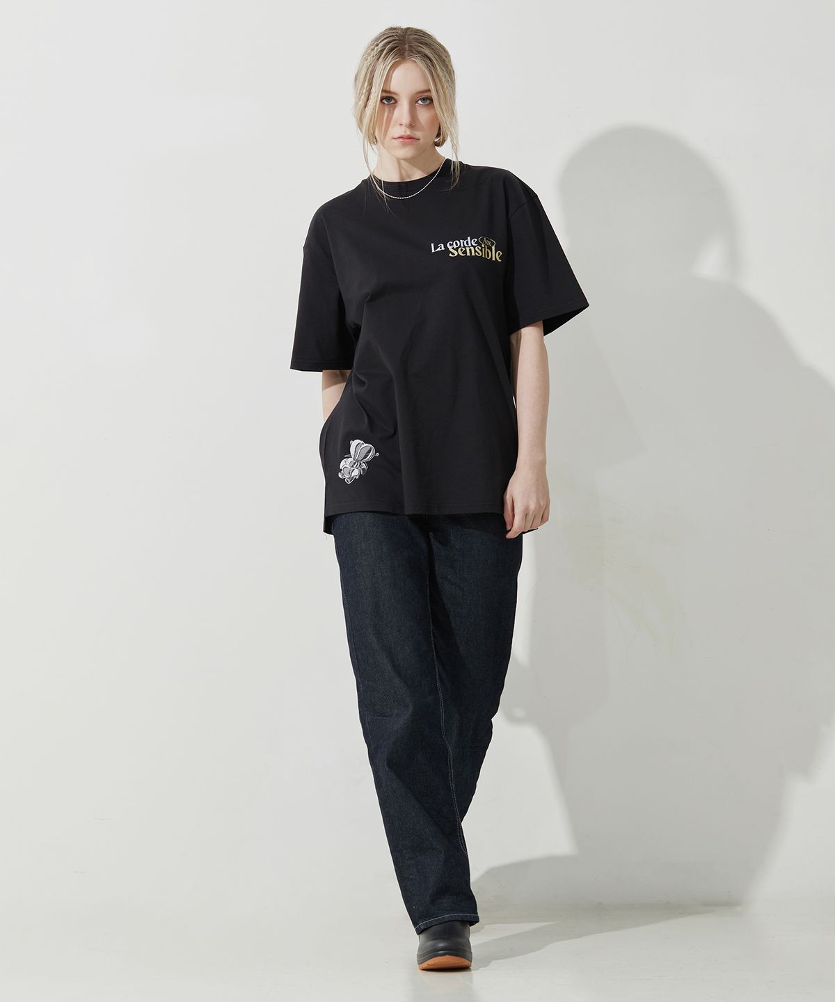 에이오엑스(AOX) Cloud Cup T-shirt (Black)