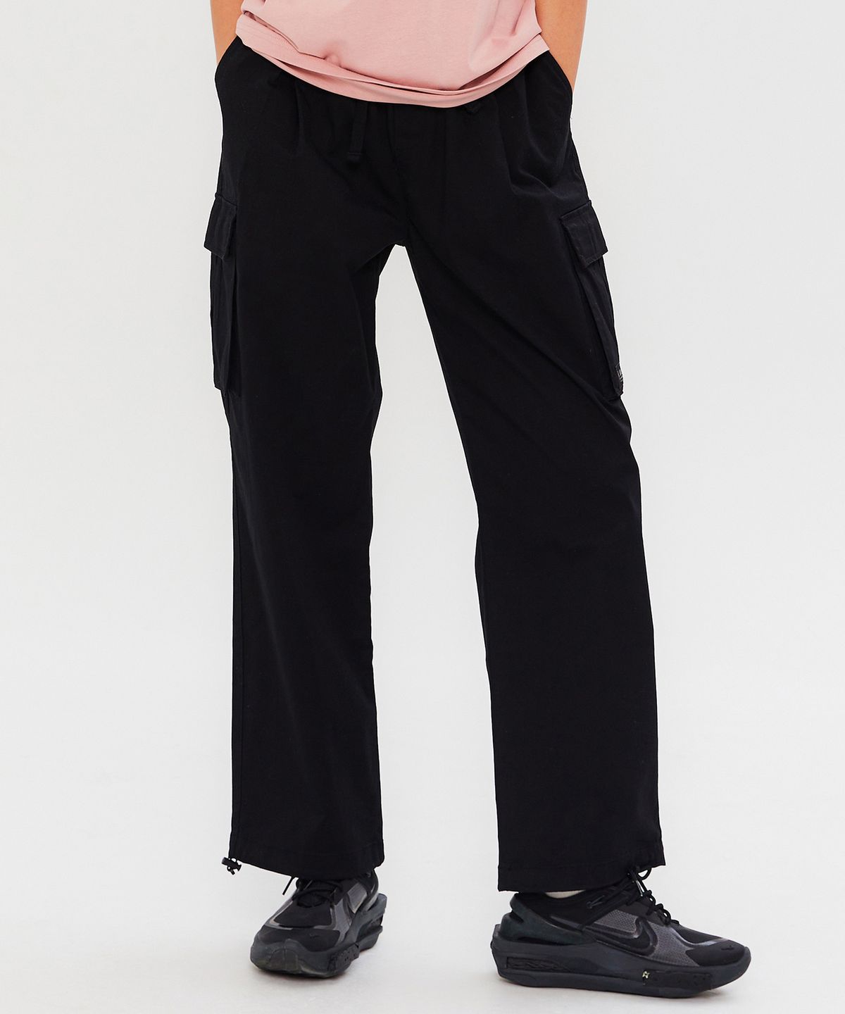 쿨트(KULTE) WIDE CARGO PANTS 블랙