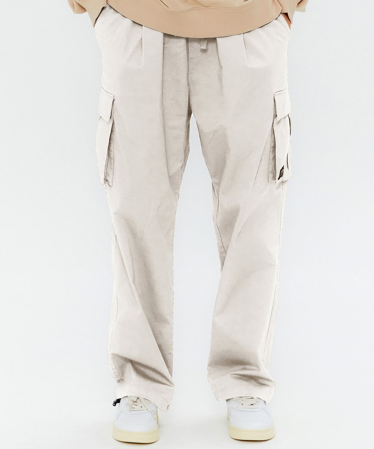 쿨트(KULTE) WIDE CARGO PANTS 스톤