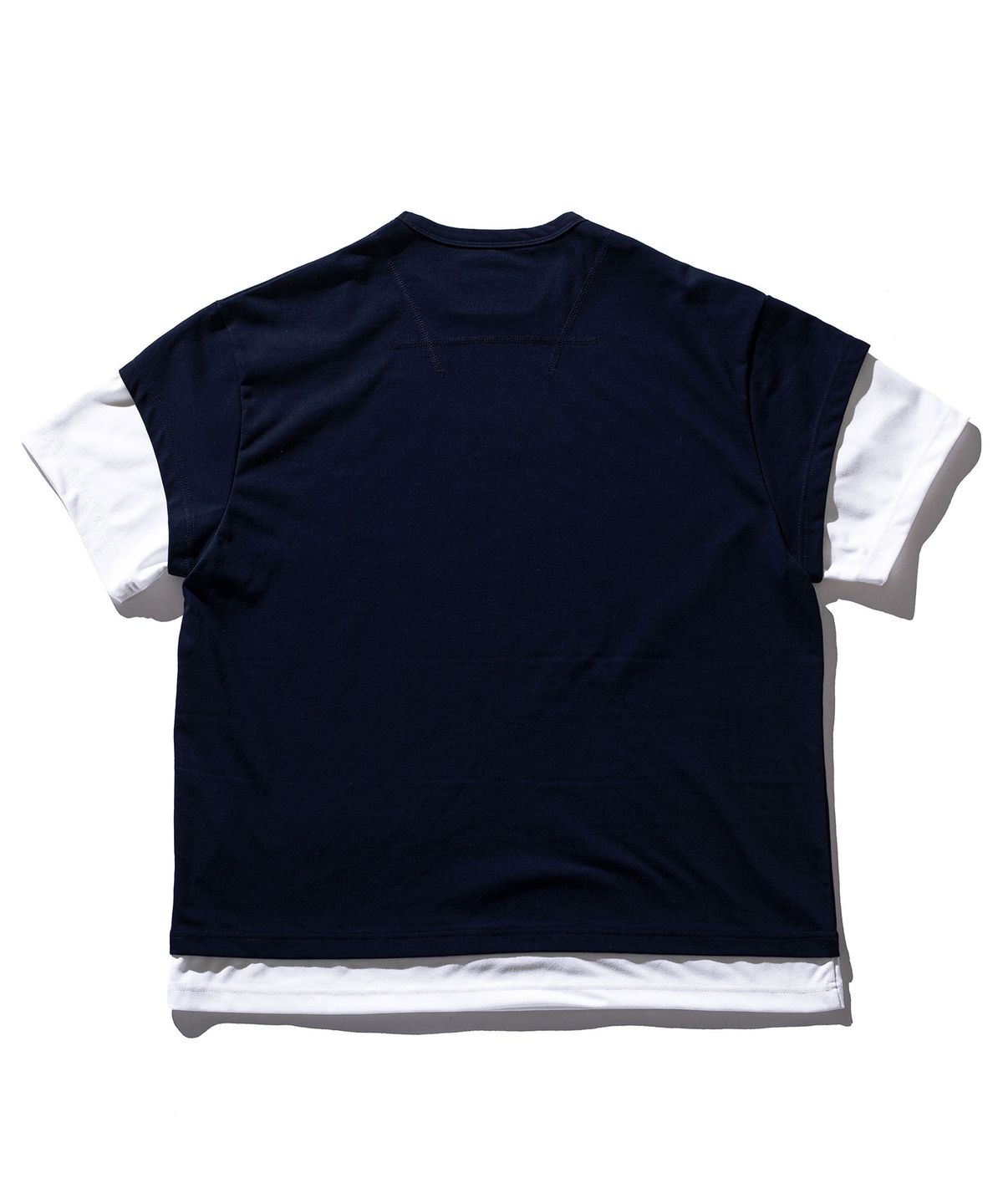 베스띠또(VESTITO) 레이어드 네이비 티셔츠