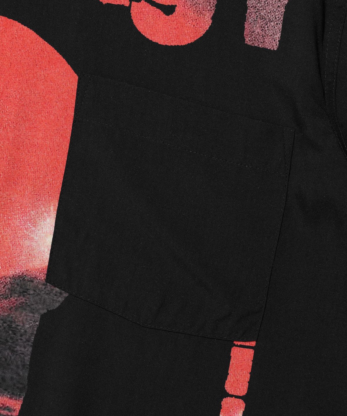 나이스고스트클럽(NICEGHOSTCLUB) S.F HALF SHIRTS_RED(NG2DMUW321A)