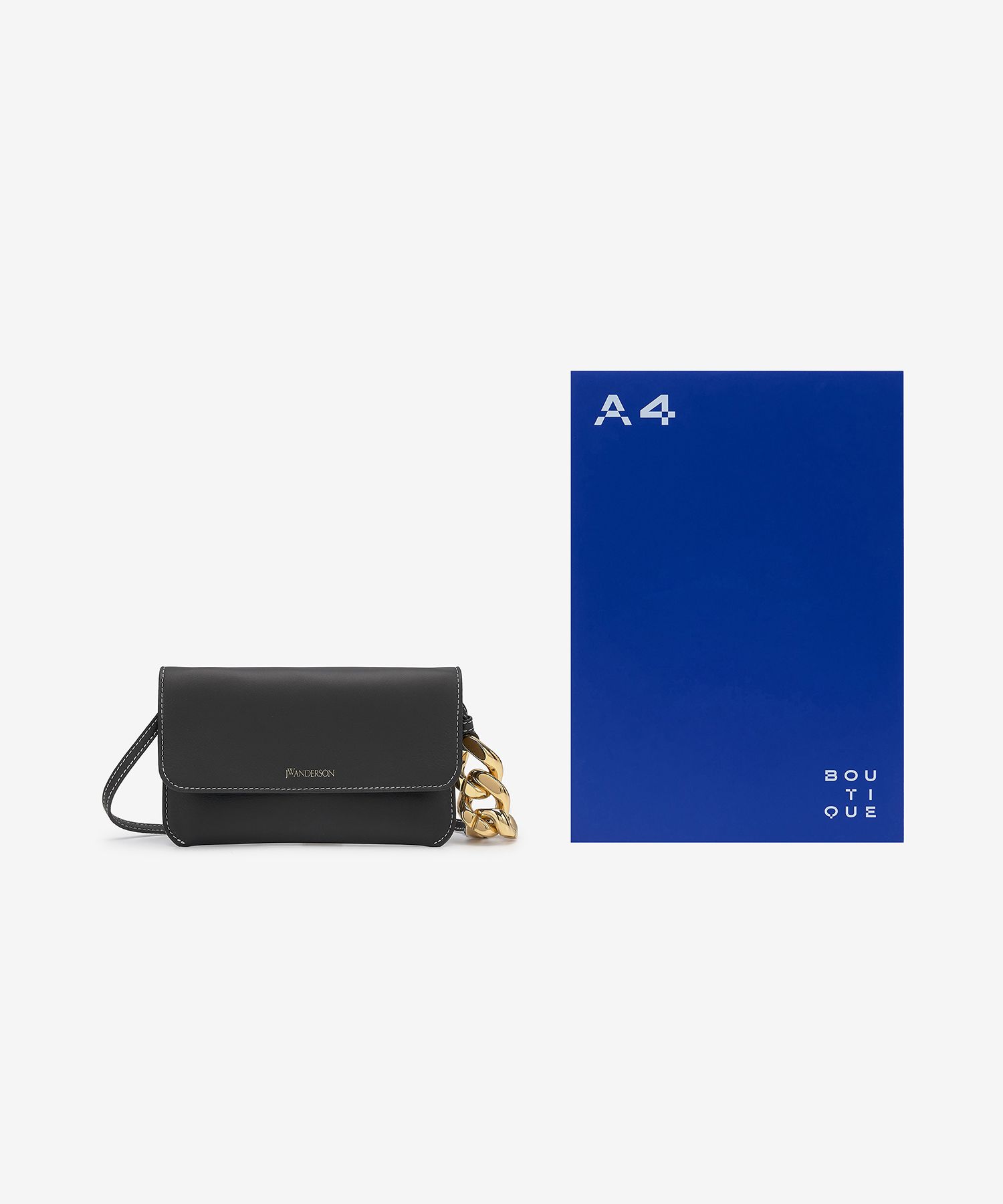 ★J W ANDERSON★ Chain Cross Bag Black AC0230LA0088999 AC023 MUSINSA | J.W.ANDERSON Chain Crossbag - Black / AC0230LA0088999