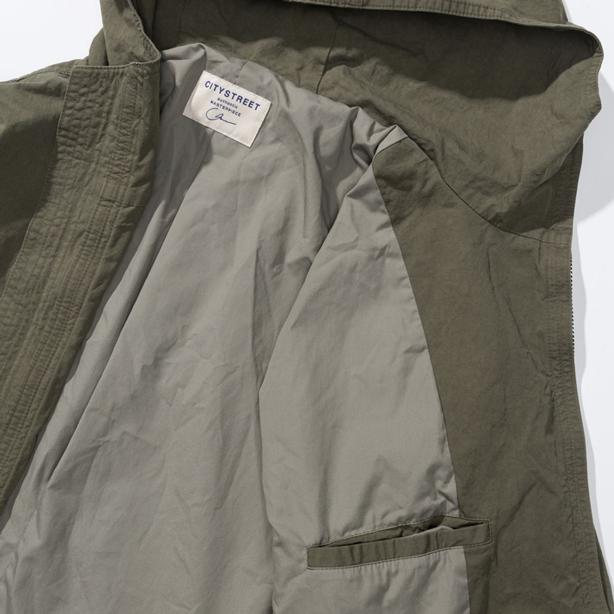 시티스트리트(CITY STREET) VINTAGE M-51 FISHTAIL HOOD PARKA - KHAKI