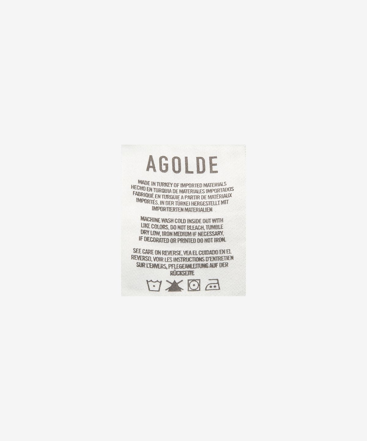 에이골디(AGOLDE) 90S 스트레이트 데님 팬츠 - 베가본드 블랙 / A069C1157VBOND