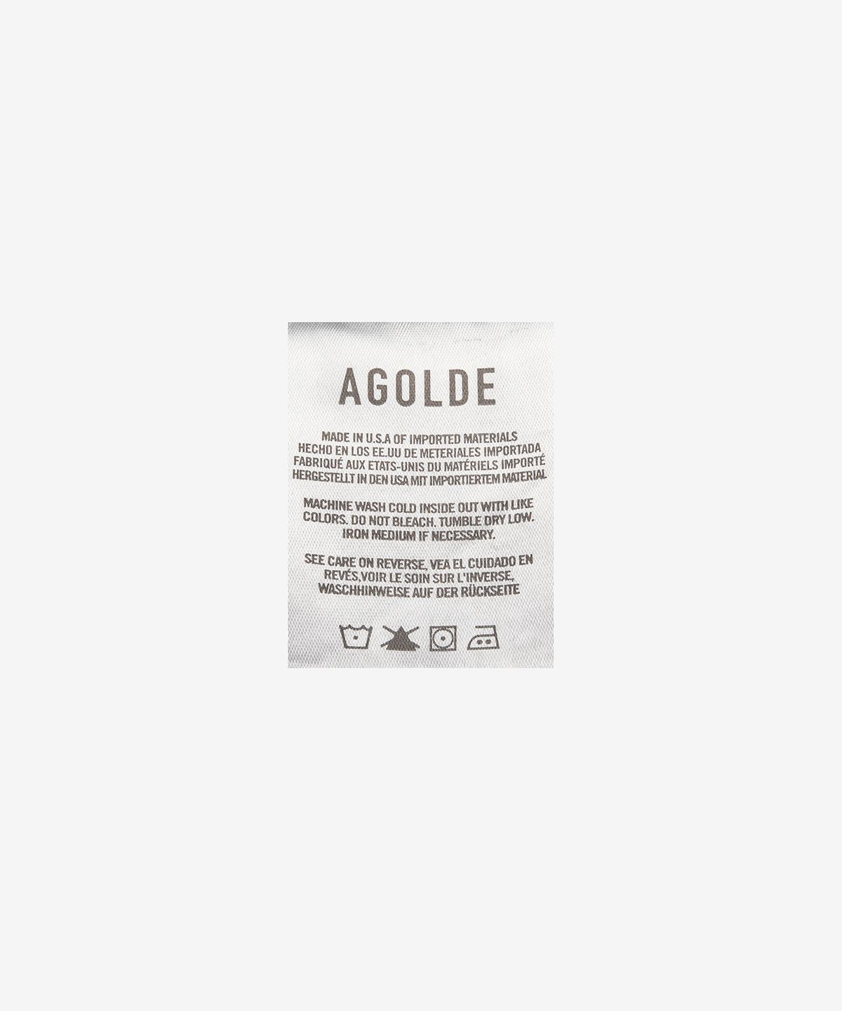 에이골디(AGOLDE) 릴렉스드 데님 팬츠 - 블랙 / A1801157RLNQS