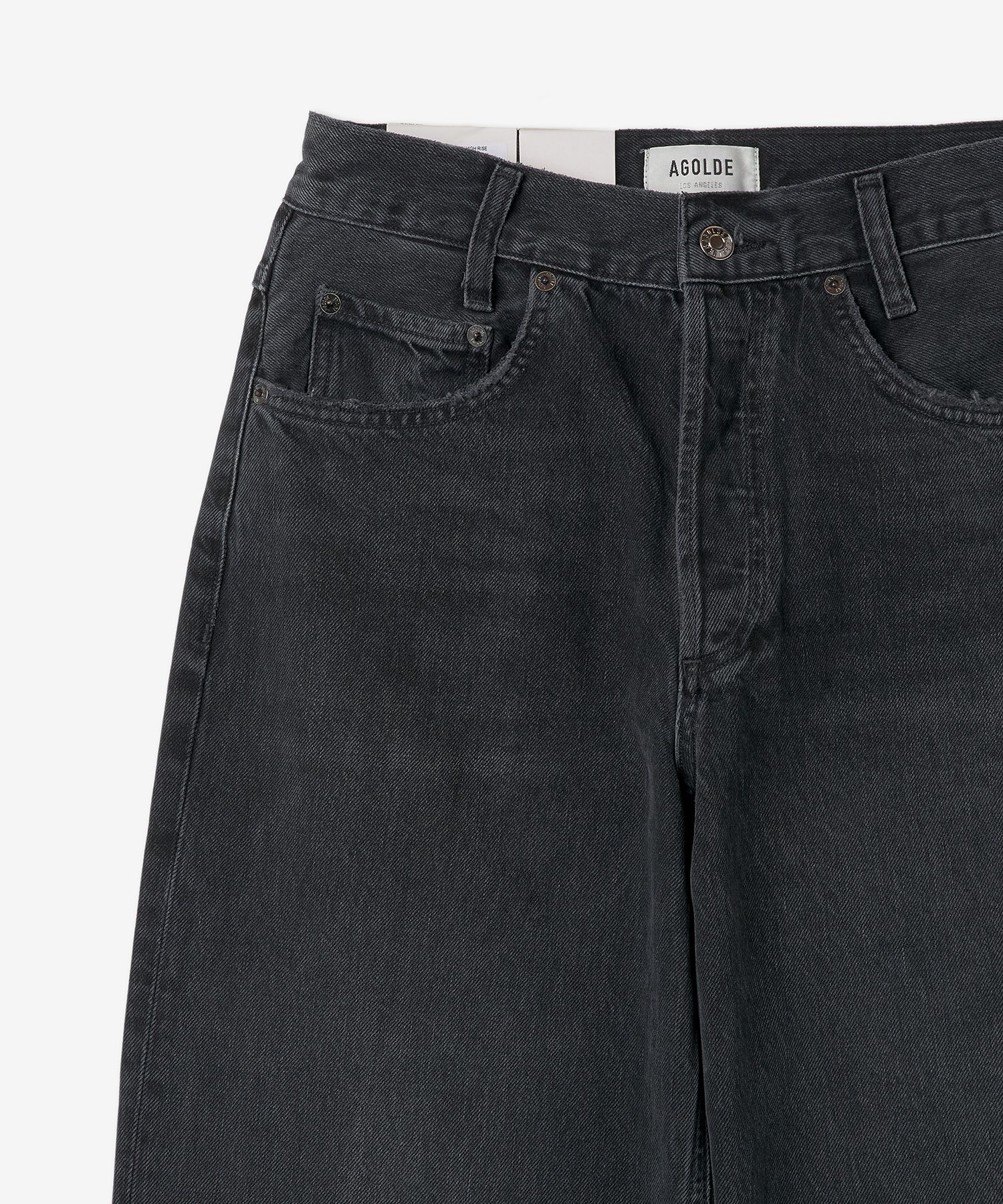 パンツ AGOLDE Tapered High Rise Exhaust Denim Pants Blue A1831371PA AGOLDE High Rise Baggy Taper Jeans | Shopbop