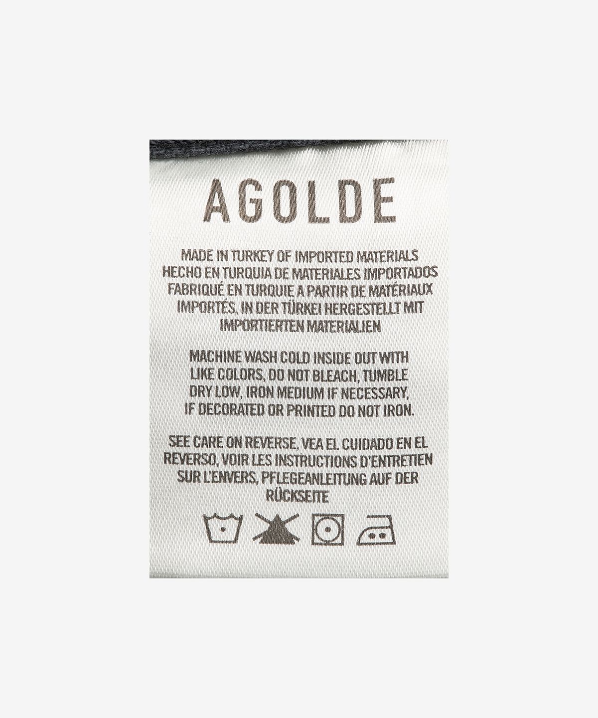에이골디(AGOLDE) 테이퍼드 하이라이즈 배기 데님 팬츠 - 블랙 / A1831157SHAMBLES