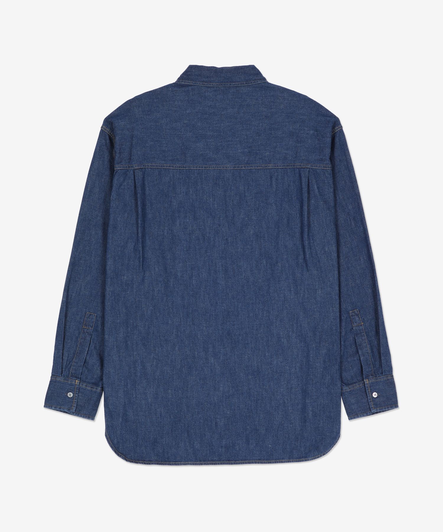 MUSINSA | STUDIO NICHOLSON Izzar Soft Wash Denim Shirt
