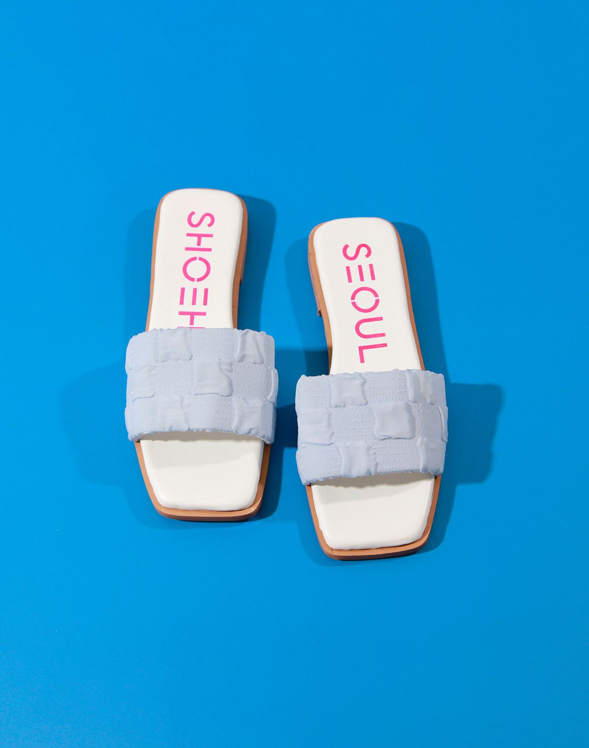 슈하이(SHOEHI) 모아나 엠보싱 뮬 샌들 S1119 (4Colors)
