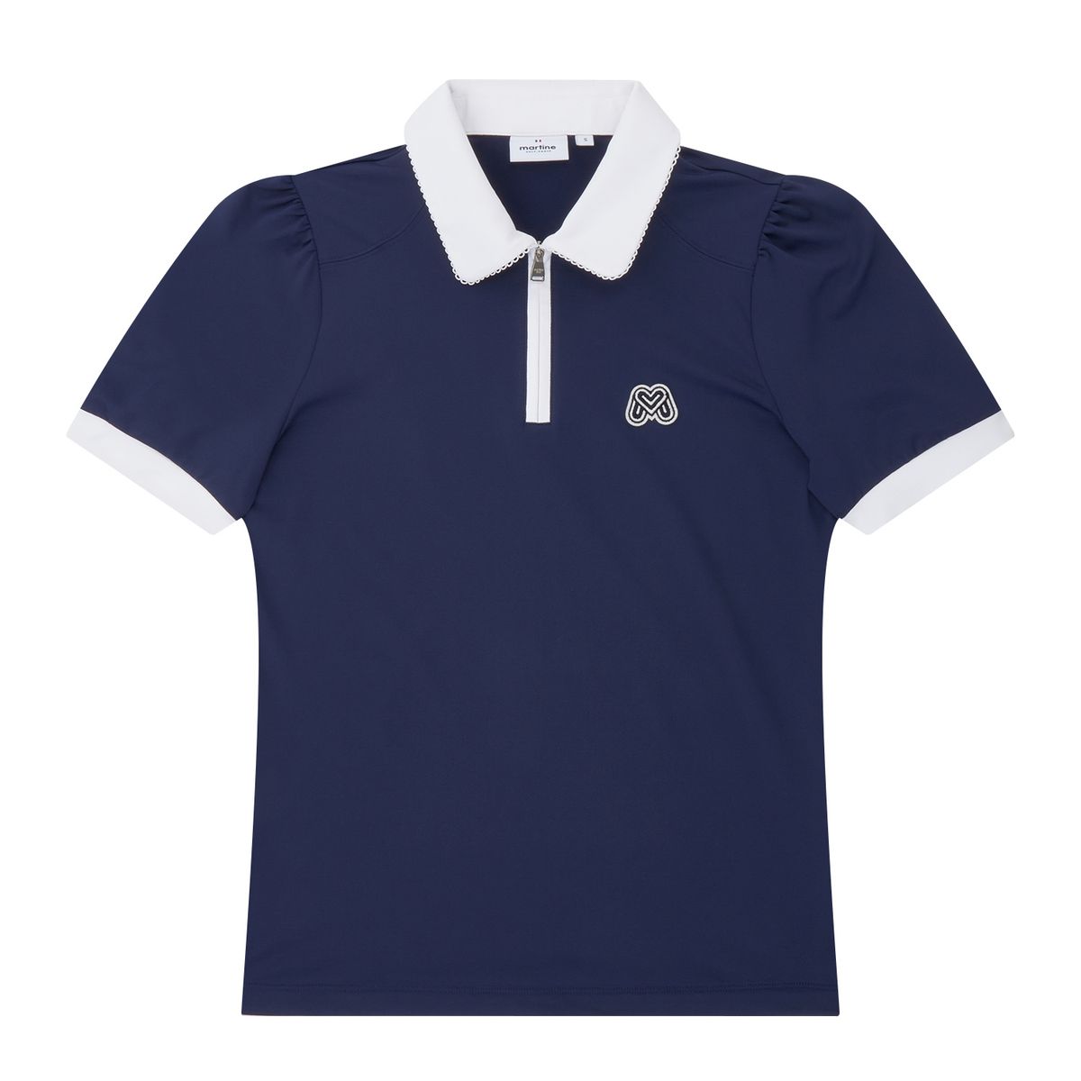 마틴골프(MARTINE GOLF) Classy Zip-up Shirts_Navy