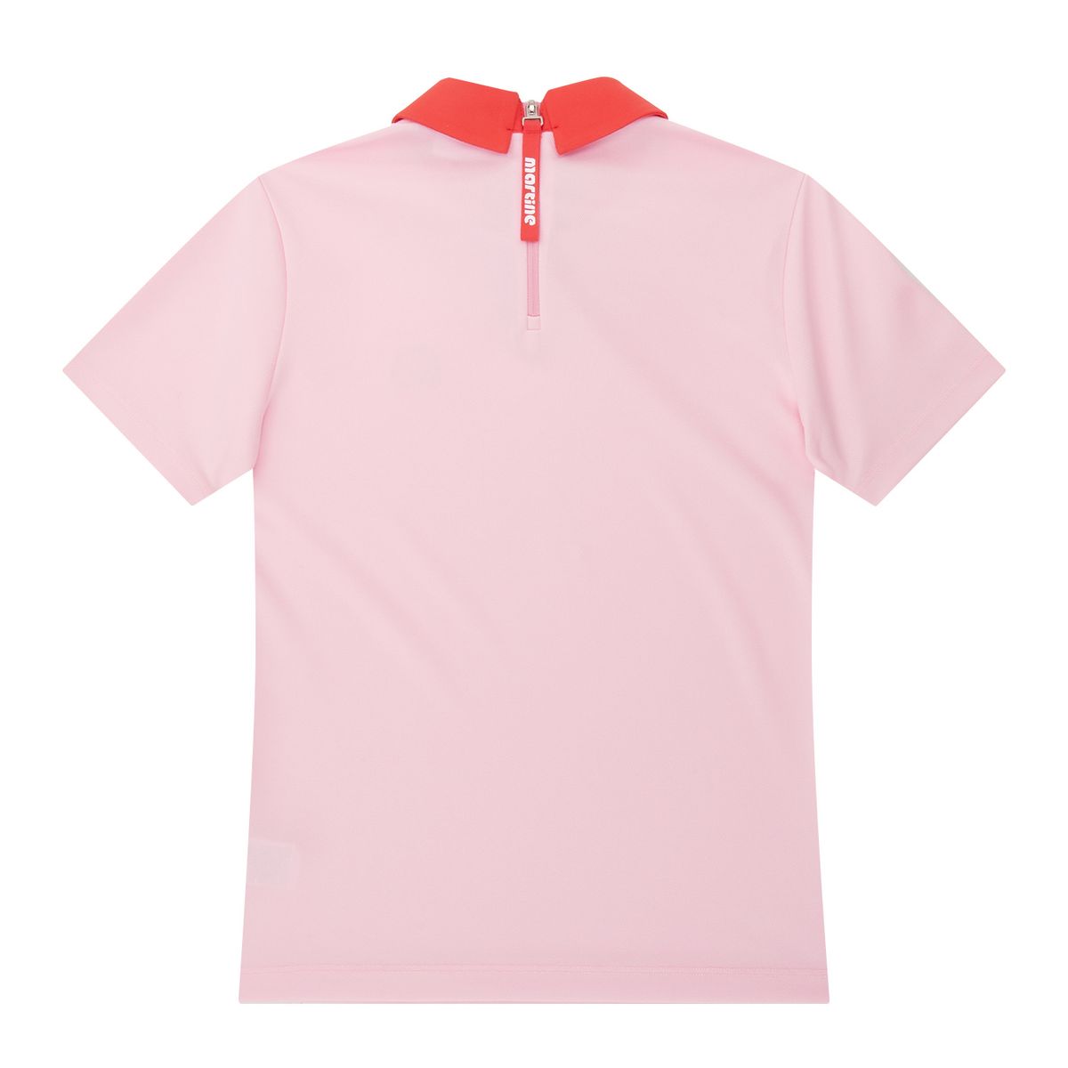 마틴골프(MARTINE GOLF) Cool Pique Back Zip-up Shirts_Pink