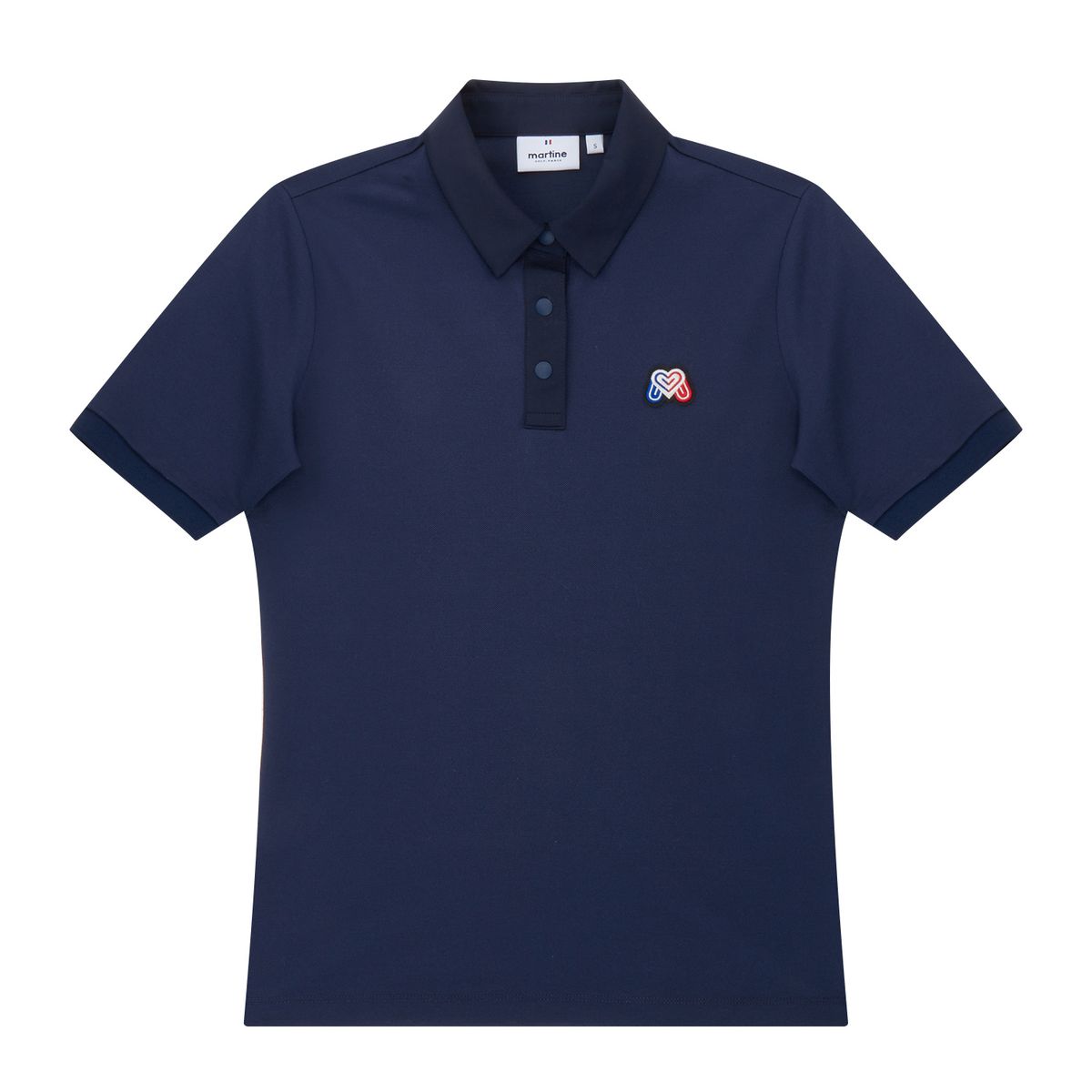 마틴골프(MARTINE GOLF) Basic Polo Pique Shirts_Navy