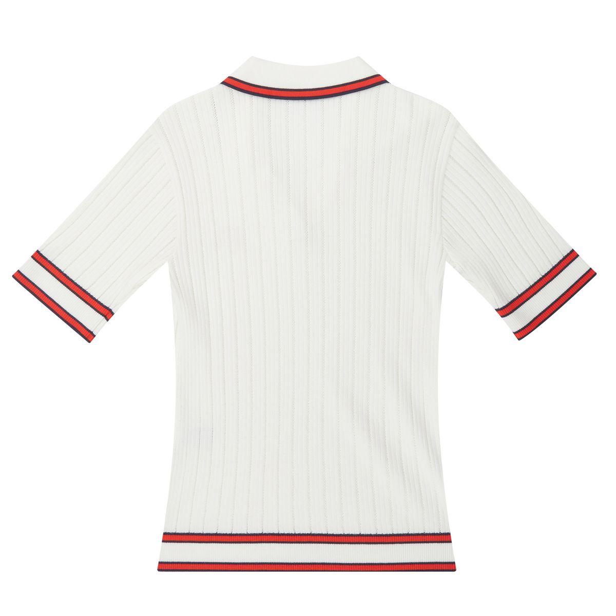 마틴골프(MARTINE GOLF) Tip Point Collar Sweater_White
