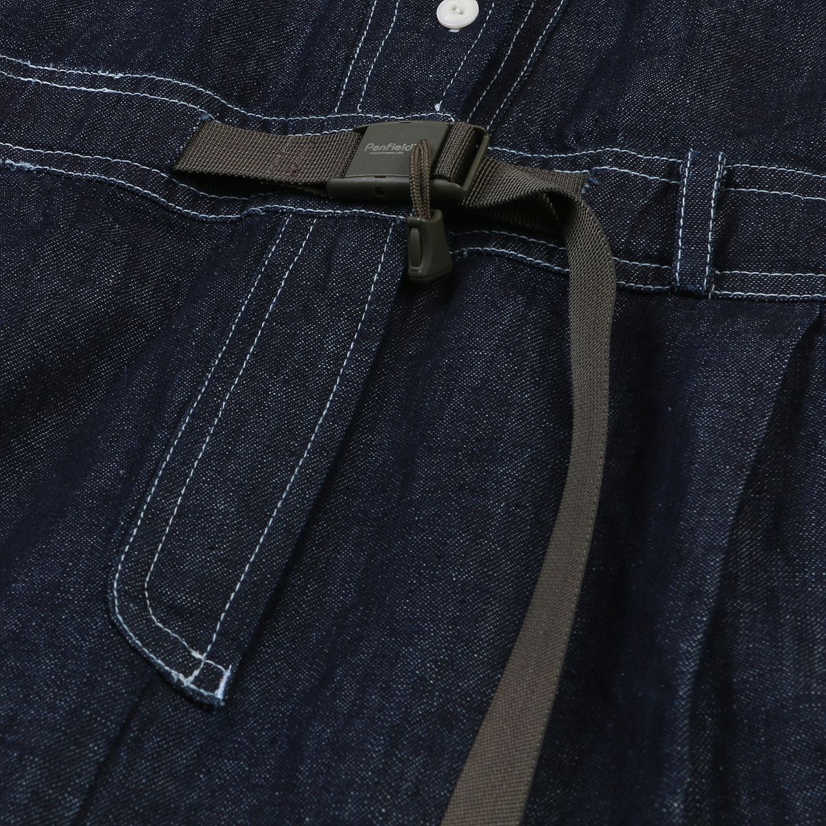 펜필드(PENFIELD) [P X JAMESON] W HALF COVERALL INDIGO_FP2WP50F