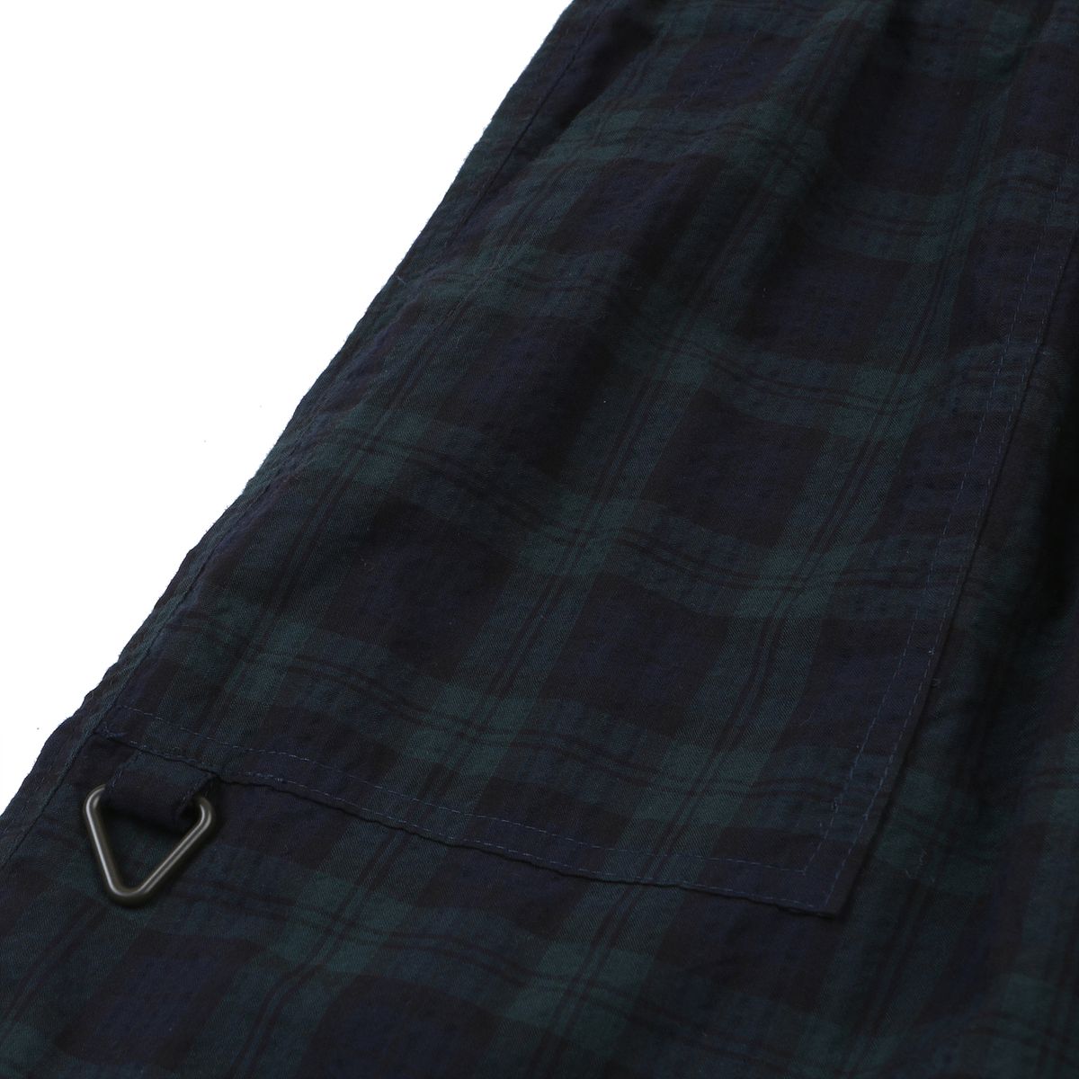 펜필드(PENFIELD) [P X JAMESON] CHECK SET-UP HALF PANTS DARK GREEN_FP2WP60U