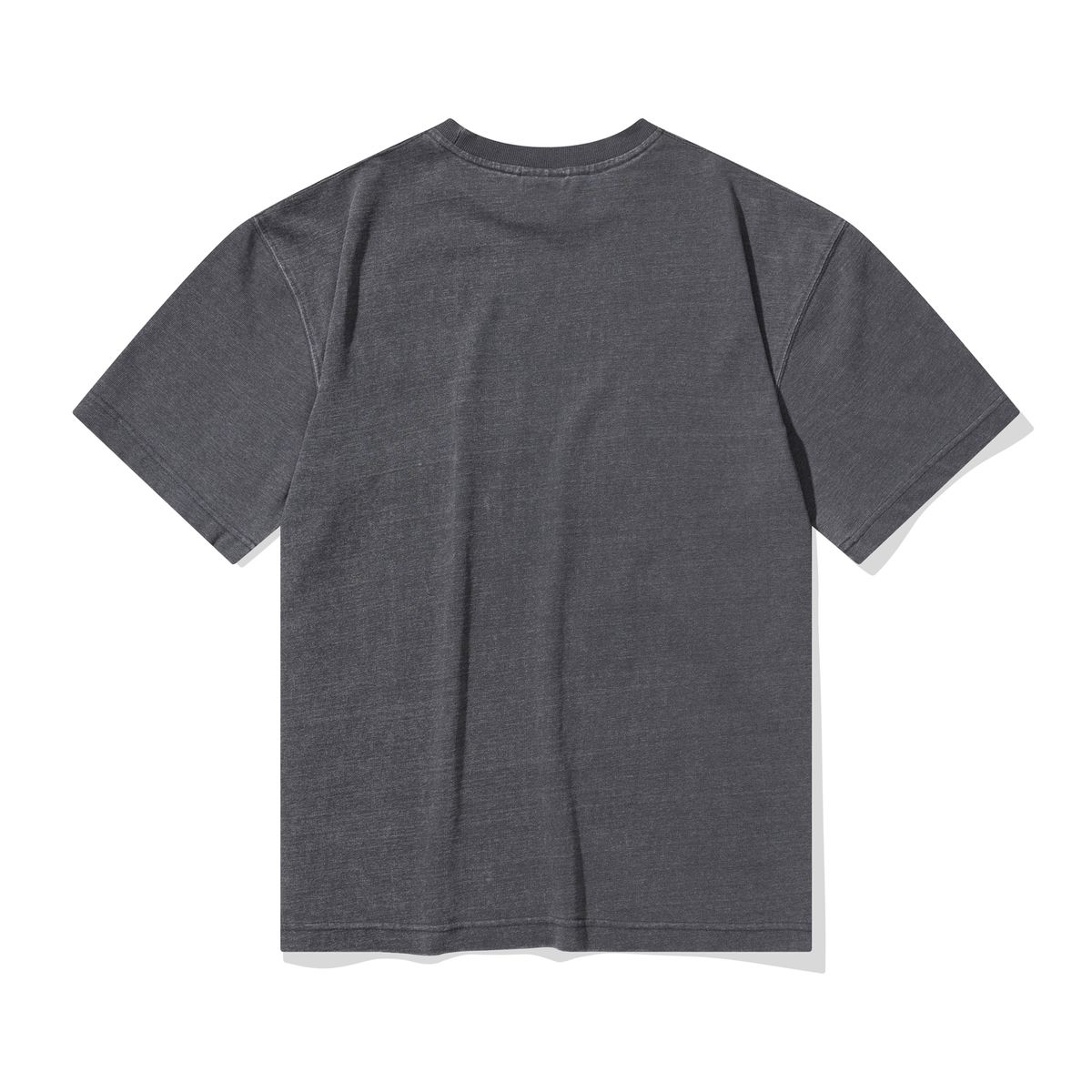 시티스트리트(CITY STREET) VINTAGE WASHED POCKET TEE - CHARCOAL