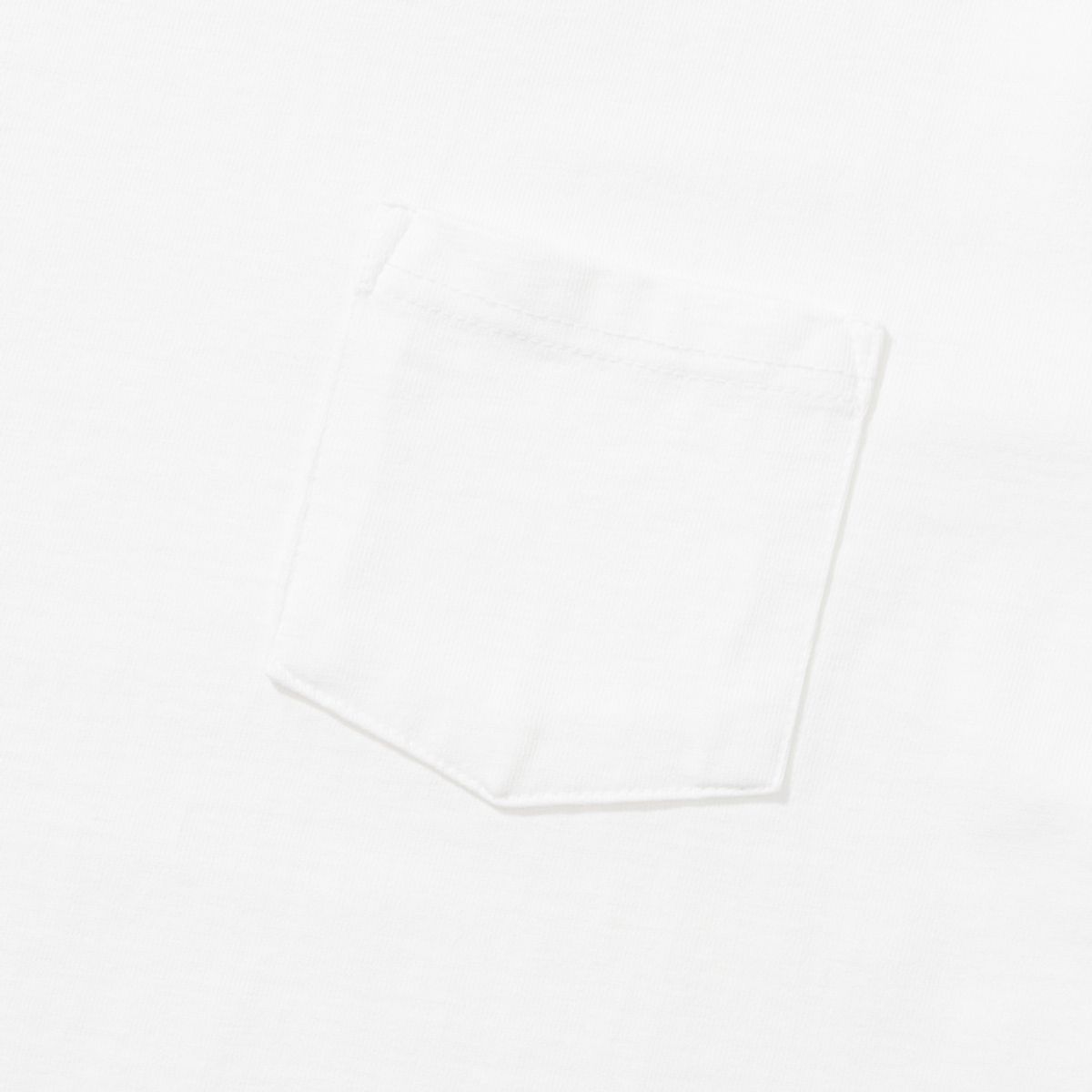 시티스트리트(CITY STREET) VINTAGE WASHED POCKET TEE - OFF WHITE