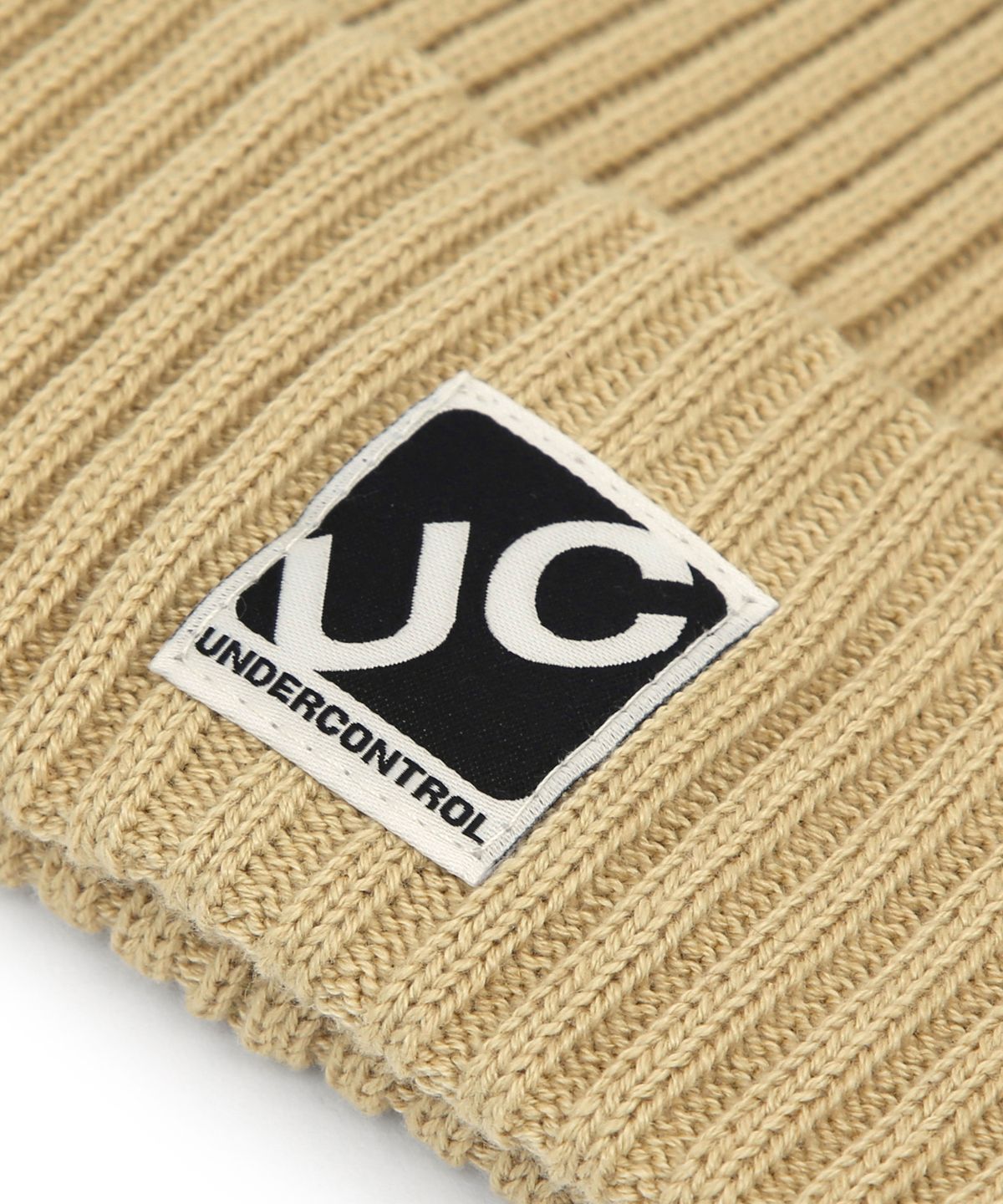 언더컨트롤(UNDERCONTROL) 사계절 얇은 롱비니 코튼 니트 남녀공용 로고 비니 모자 BEANIE / CROSS BOX LOGO / D LEMON