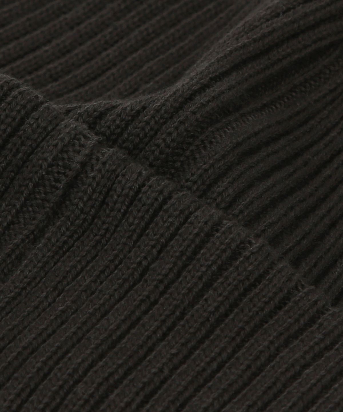 언더컨트롤(UNDERCONTROL) 사계절 얇은 롱비니 코튼 니트 남녀공용 로고 비니 모자 BEANIE / CROSS BOX LOGO / R CHARCOAL