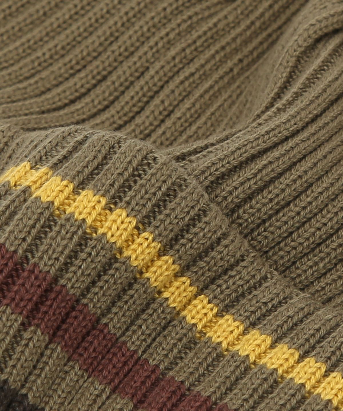 언더컨트롤(UNDERCONTROL) 사계절 얇은 롱비니 코튼 니트 남녀공용 로고 비니 모자 BEANIE / FLORAL SCRIPT / M STRIPE / L OLIVE