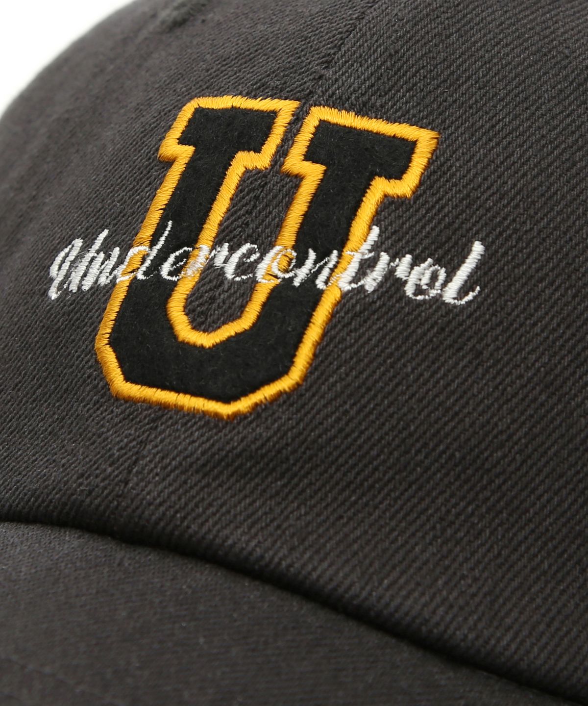 언더컨트롤(UNDERCONTROL) 사계절 워싱 코튼 빈티지 소프트탑 로고 볼캡 남녀공용 야구모자 SPORTS CREW / WASHED B B / CHARCOAL