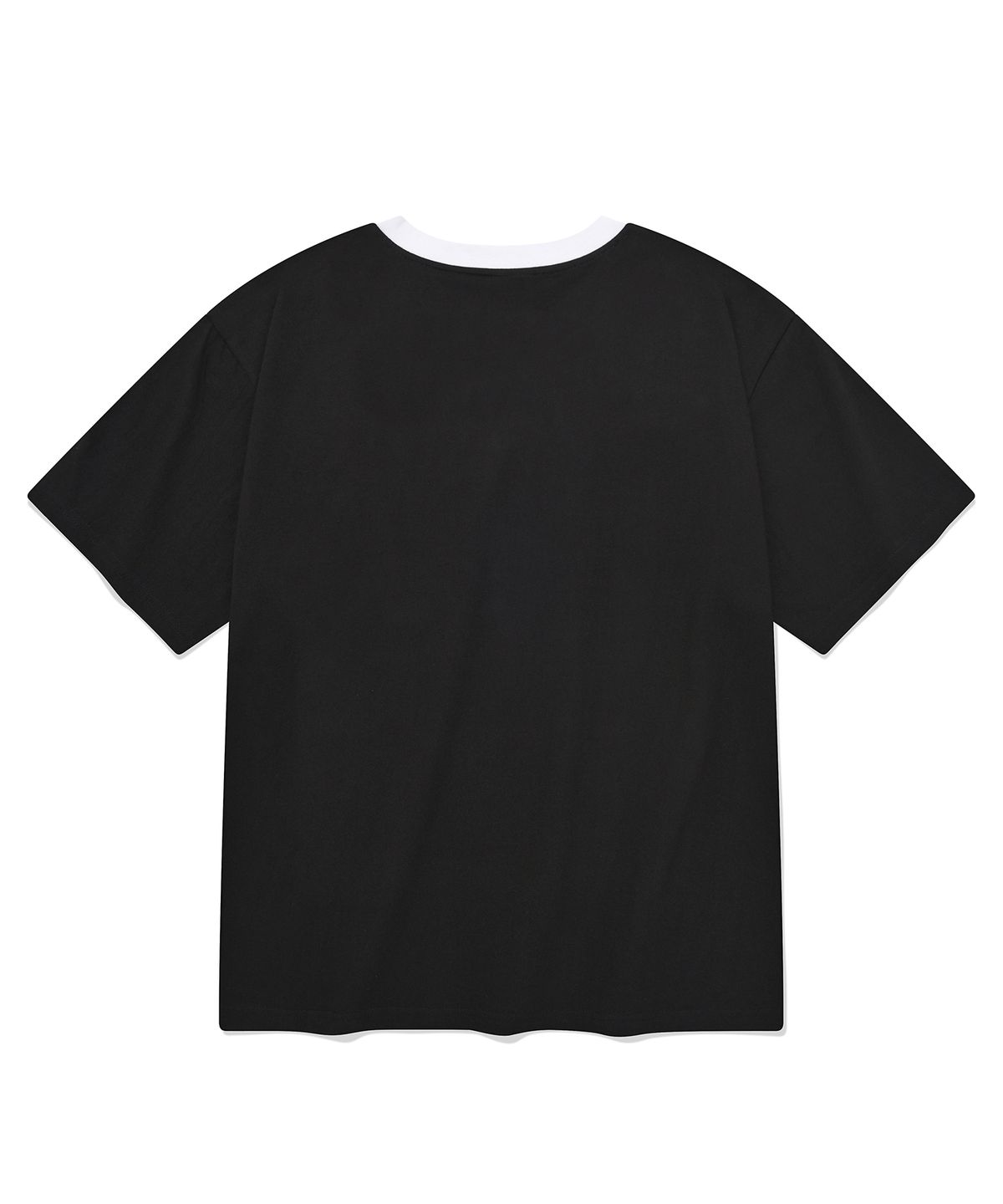 세인트페인(SAINTPAIN) SP 세인트 클럽 브이넥 티셔츠-블랙