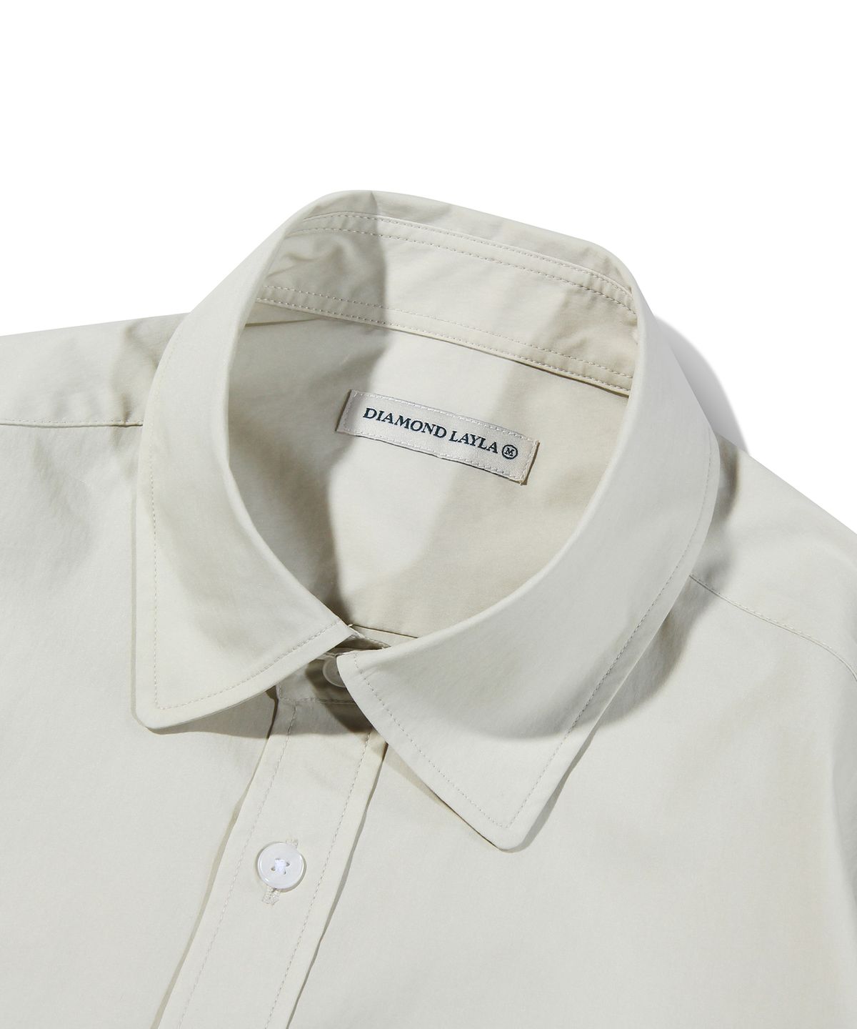 다이아몬드 레이라(DIAMOND LAYLA) Slick Side Pocket Shirt S88 Beige