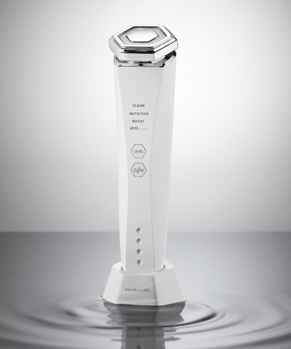 펄케어(PEARLCARE) 뷰티 디바이스 얼굴마사지기 피부관리기 고주파 화이트진 갈바닉