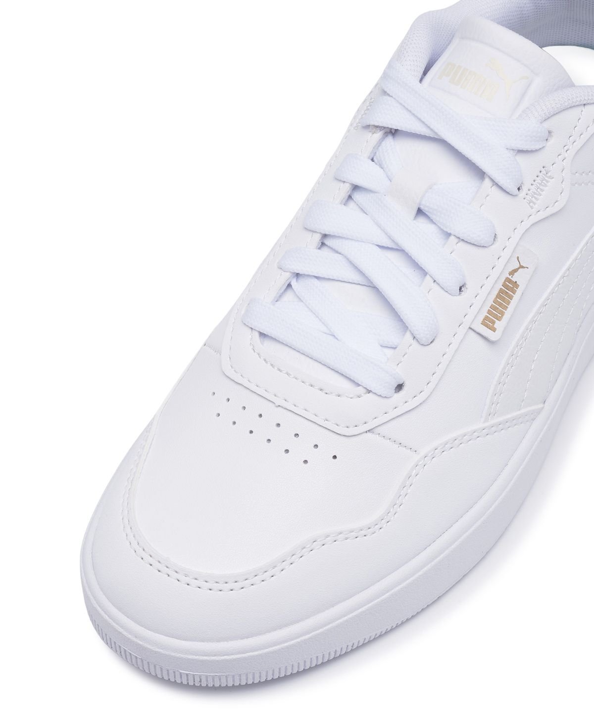 푸마(PUMA) 코트 울트라 라이트 - 화이트:골드 / 389371-01