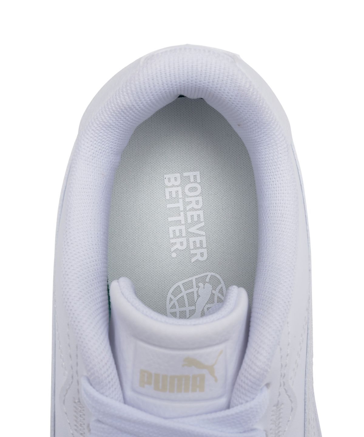 푸마(PUMA) 코트 울트라 라이트 - 화이트:골드 / 389371-01