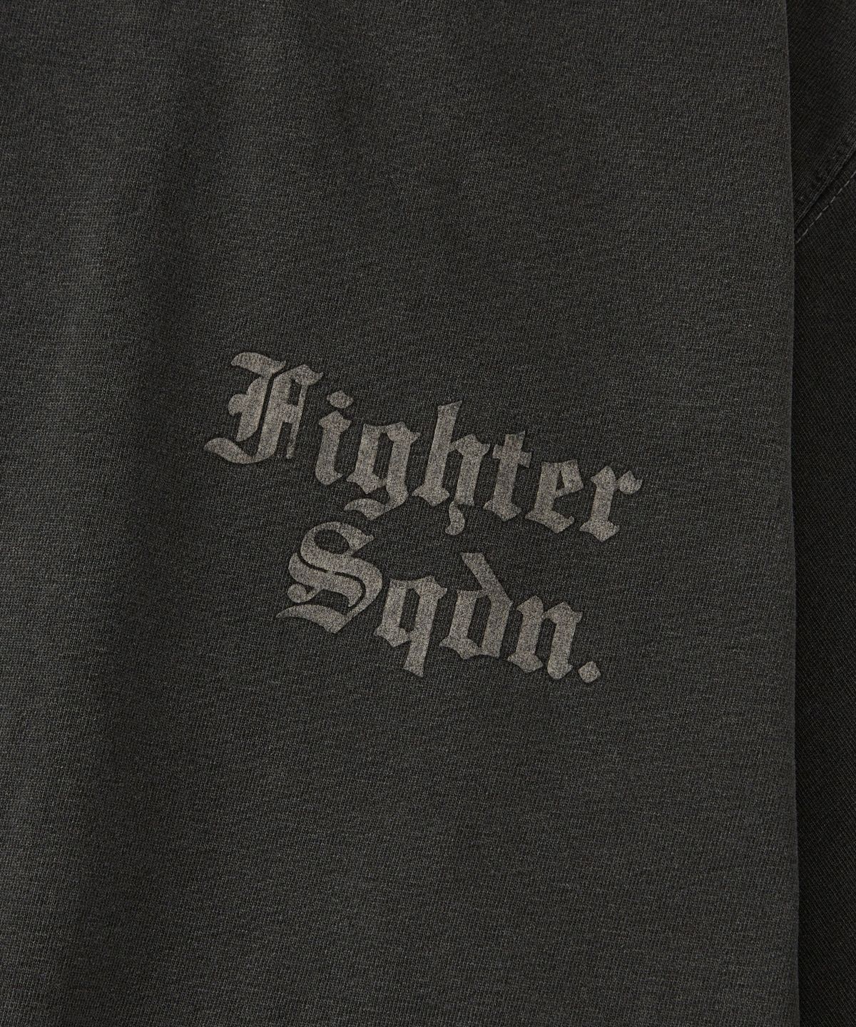 아웃스탠딩(OUTSTANDING) MIL SERIES TEE(FIGHTER SQDN)_PIGMENT CHARCOAL