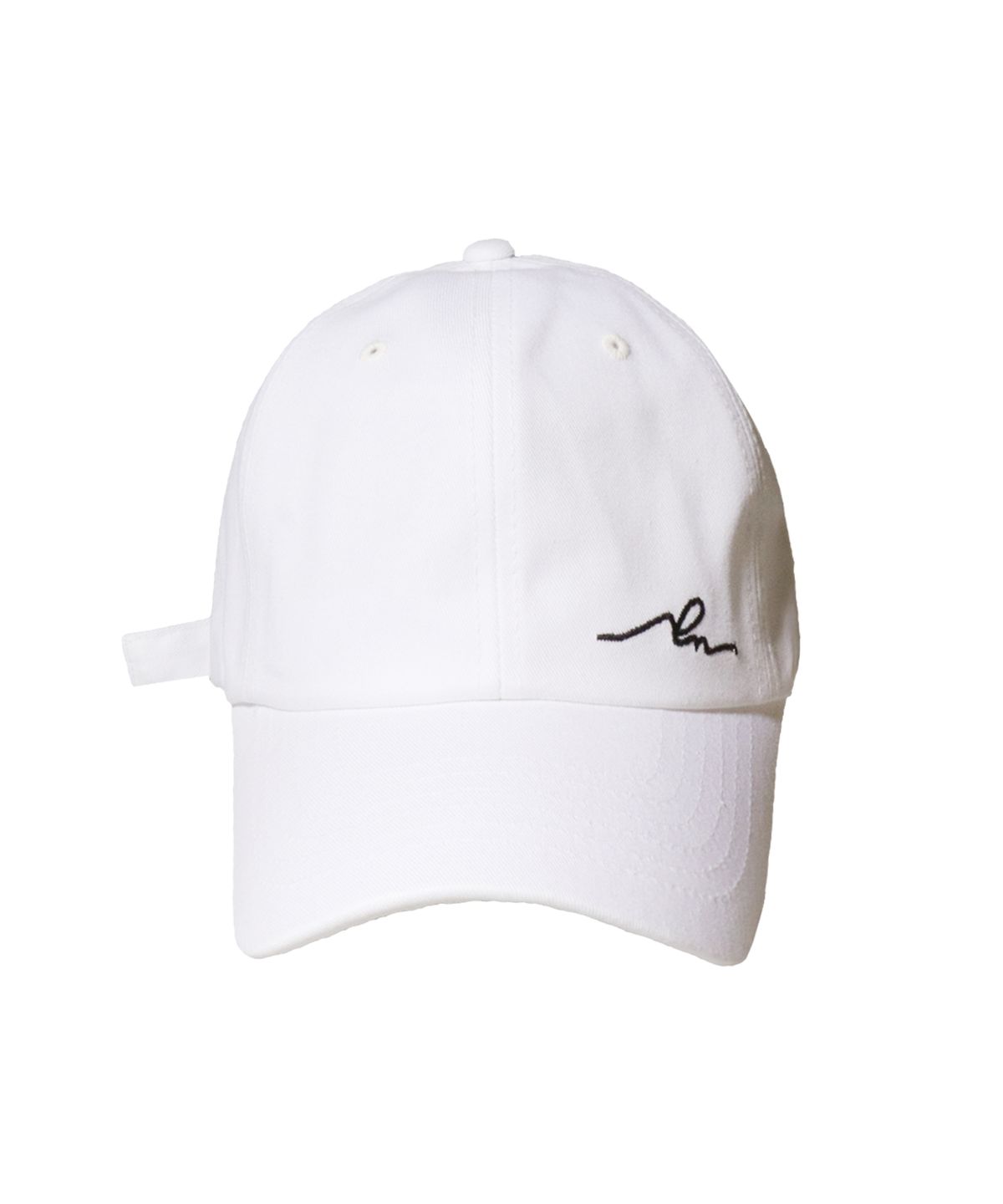 슬리피슬립(SLEEPYSLIP) [unisex]SLEEPING COTTON WHITE BALL CAP