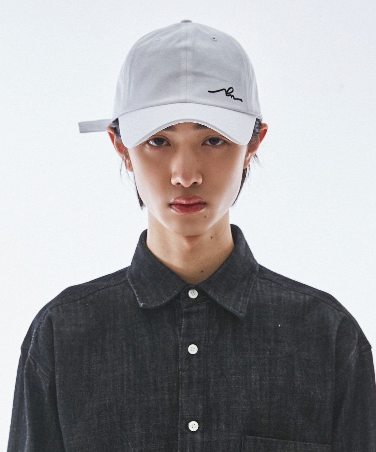슬리피슬립(SLEEPYSLIP) [unisex]SLEEPING COTTON WHITE BALL CAP