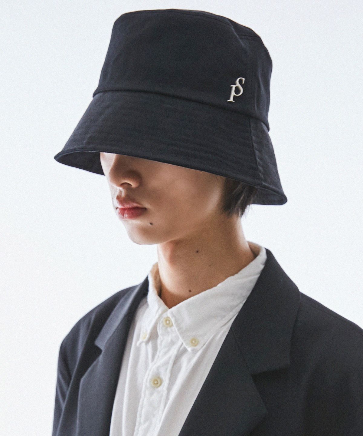 슬리피슬립(SLEEPYSLIP) OVER FIT SP BLACK BUCKET HAT