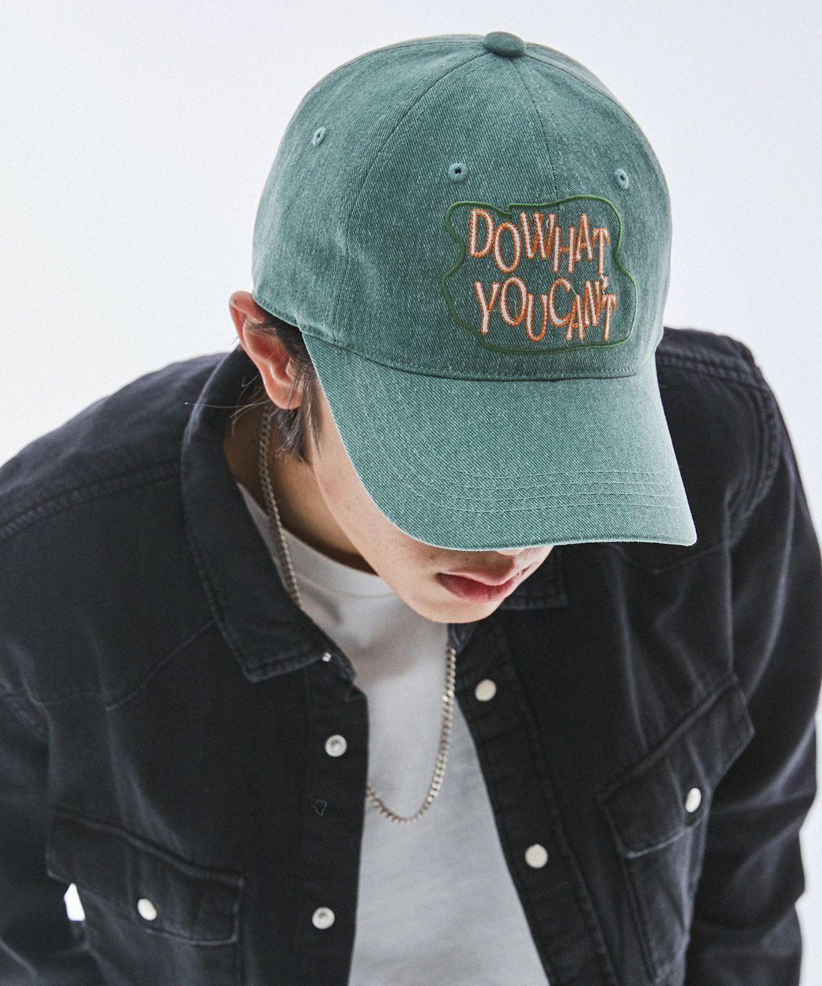 슬리피슬립(SLEEPYSLIP) DO WHAT YOU CANT GREEN BALL CAP
