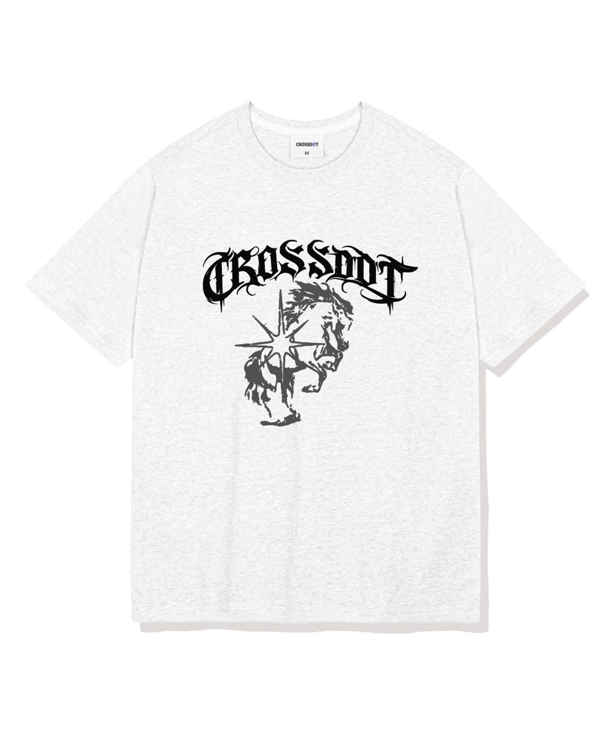 크로스닷(CROSSDOT) 다크라이더 오버핏 반팔티셔츠 4 Color [CRSE_1006]