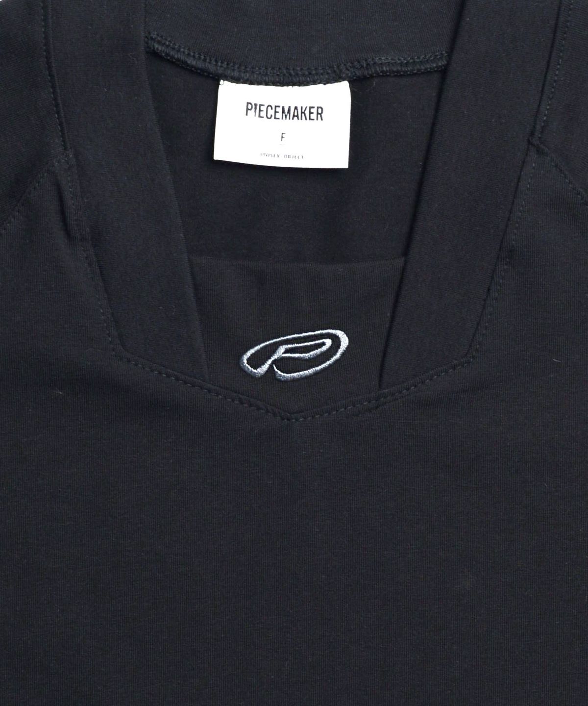 피스메이커(PIECE MAKER) EX FOOTBALL CROP TSHIRTS (BLACK)