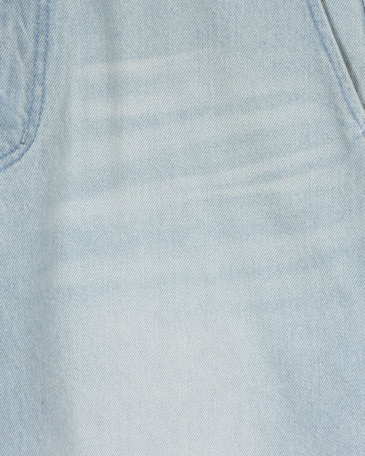 비슬로우(BESLOW) WASHED DENIM SHORTS WASHED SKY