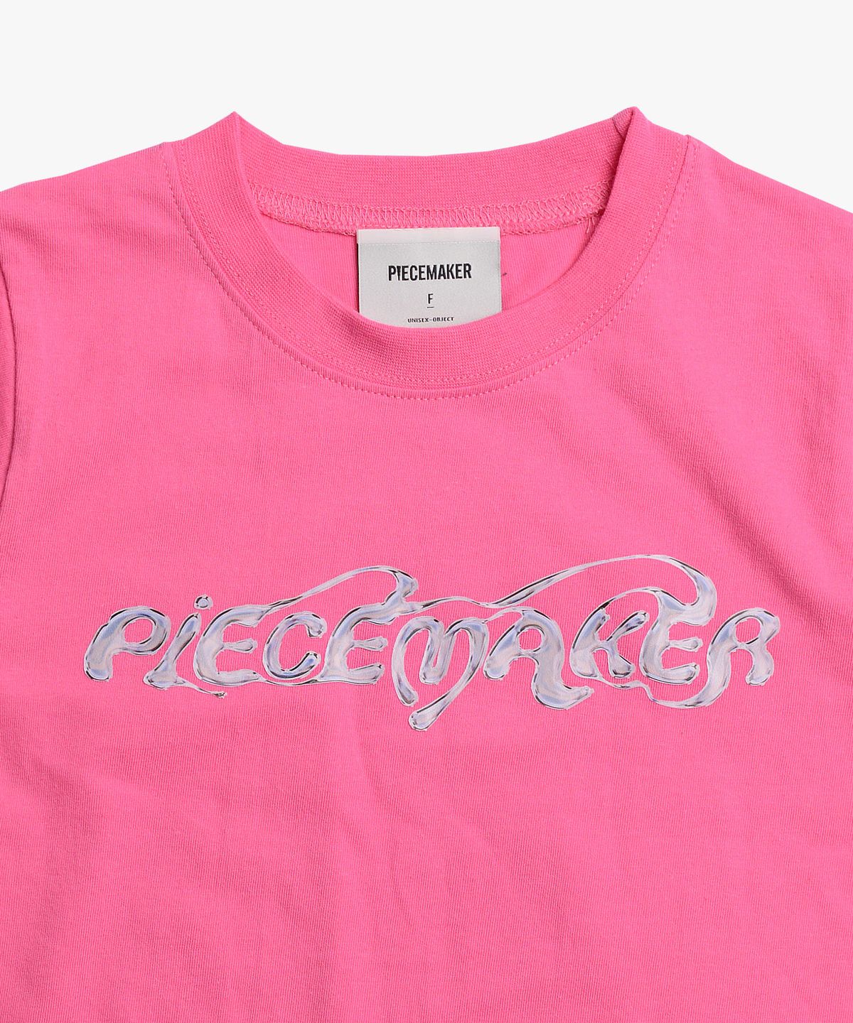 피스메이커(PIECE MAKER) ETHNIC MELT CROP TEE (PINK)