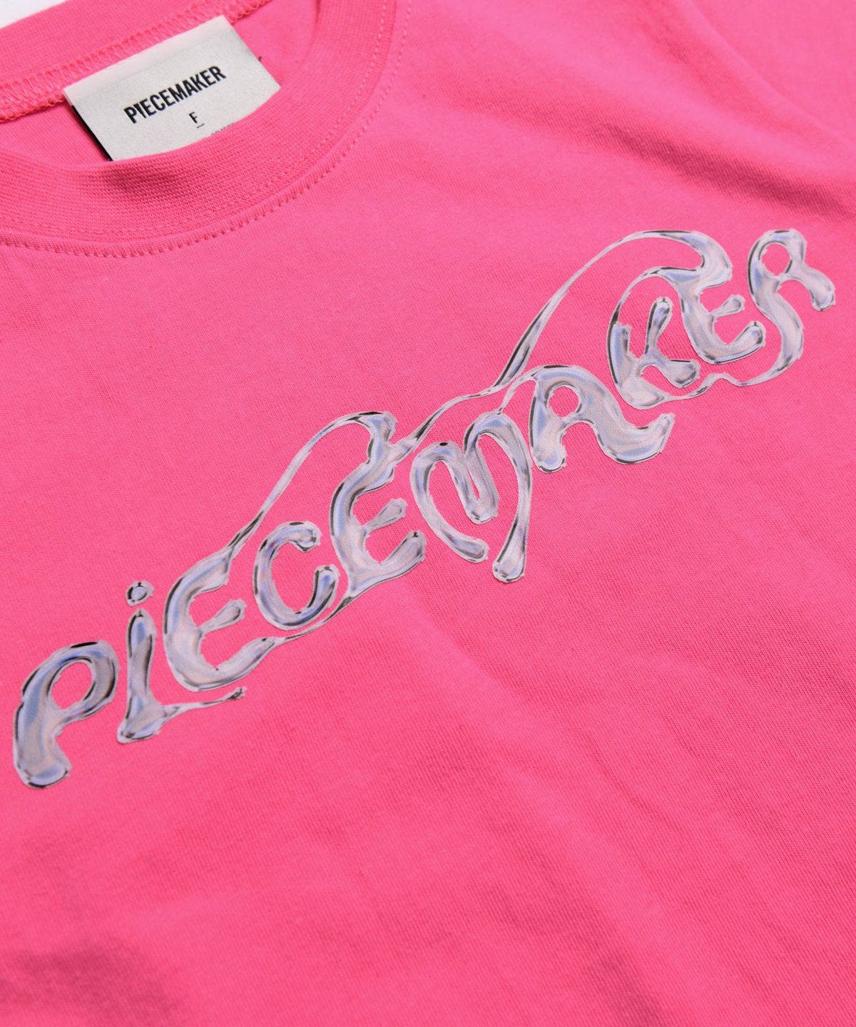 피스메이커(PIECE MAKER) ETHNIC MELT CROP TEE (PINK)