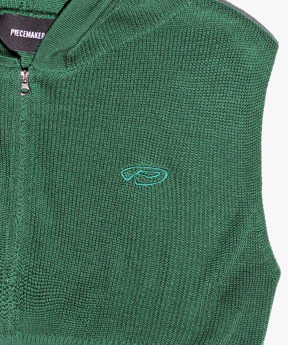 피스메이커(PIECE MAKER) EX KNIT HOOD VEST (GREEN)