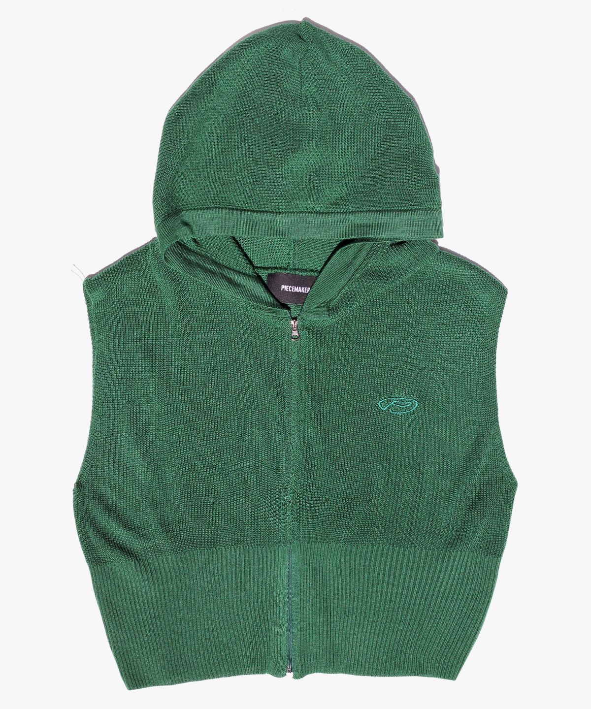피스메이커(PIECE MAKER) EX KNIT HOOD VEST (GREEN)
