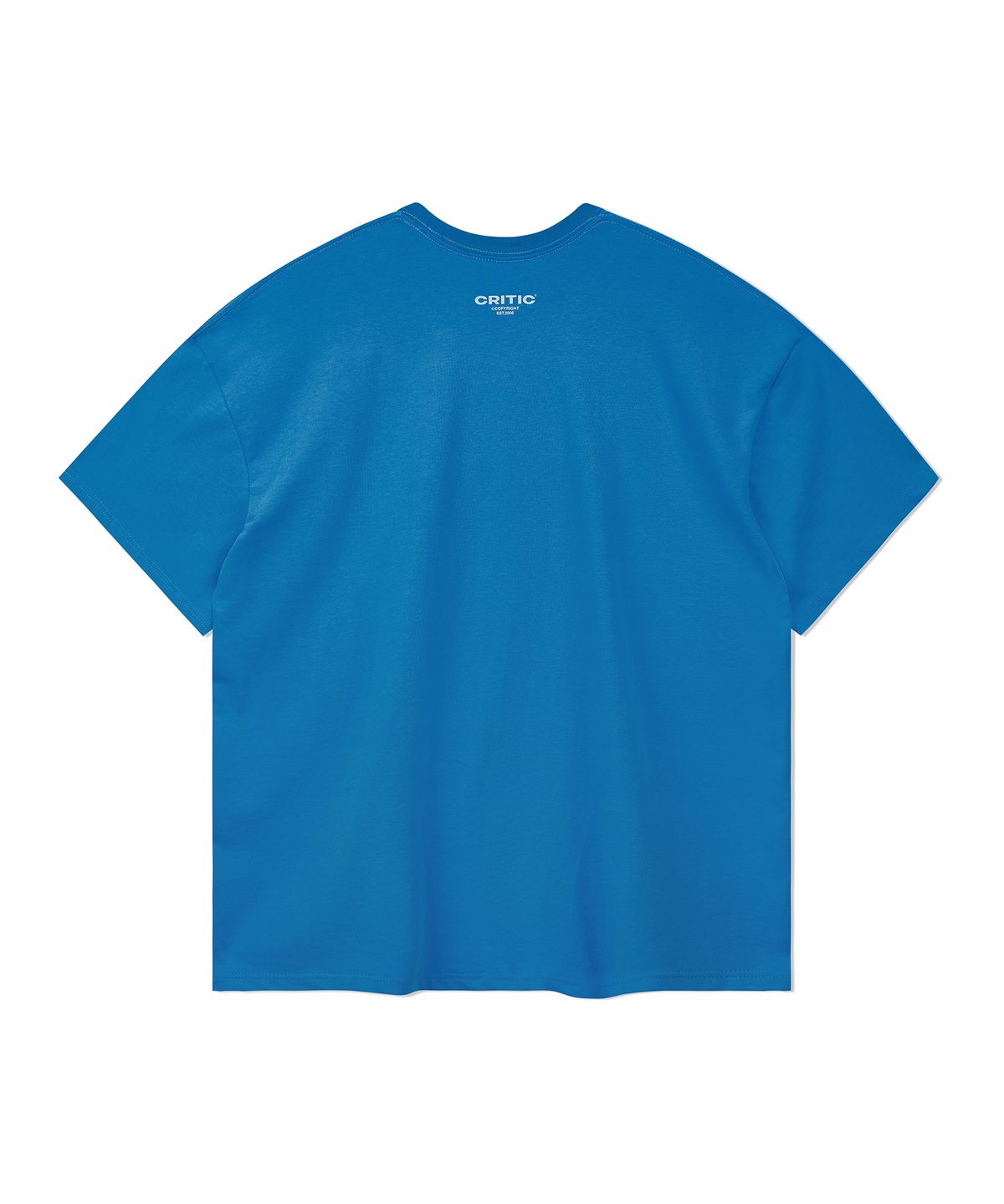 크리틱(CRITIC) Stitch Music T-Shirts Blue