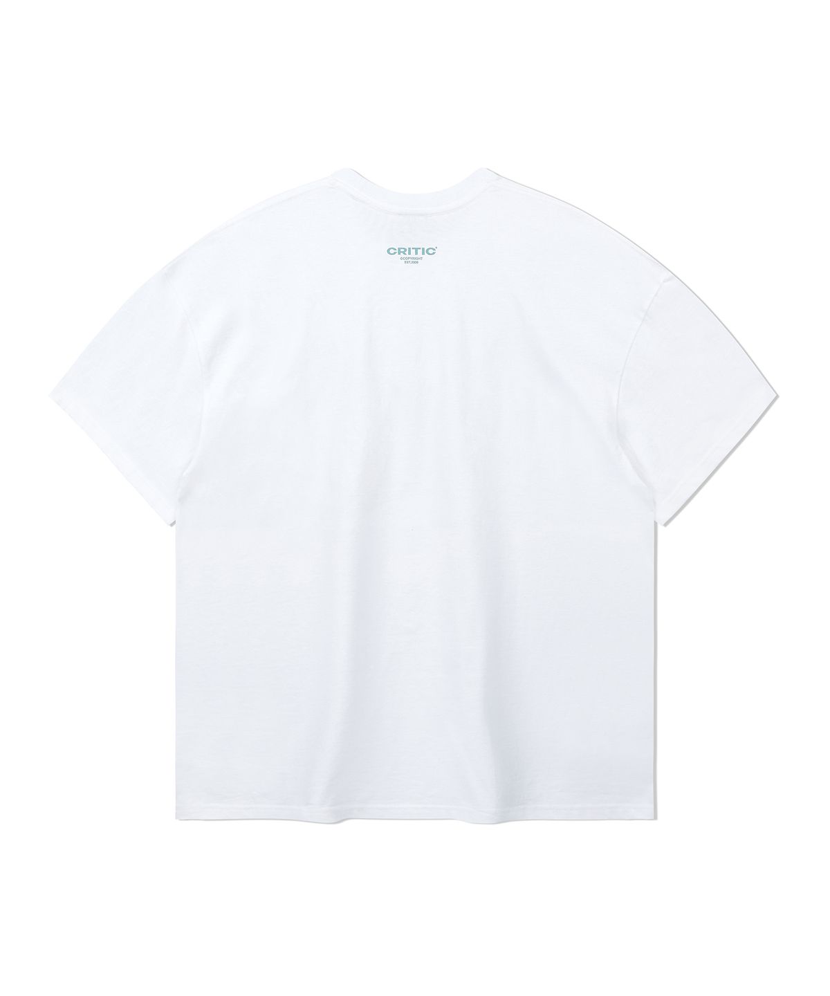 크리틱(CRITIC) Stitch Surf T-Shirts White