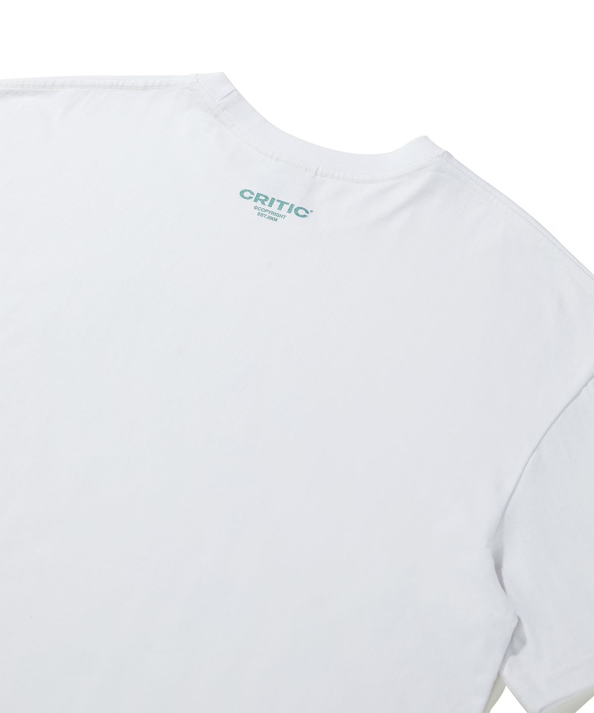 크리틱(CRITIC) Stitch Surf T-Shirts White